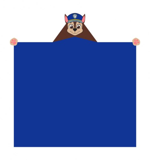 Kocyk Coral PSI PATROL CHASE 110x140 cm Koc z kapturem CARBOTEX PAW213045-KOC