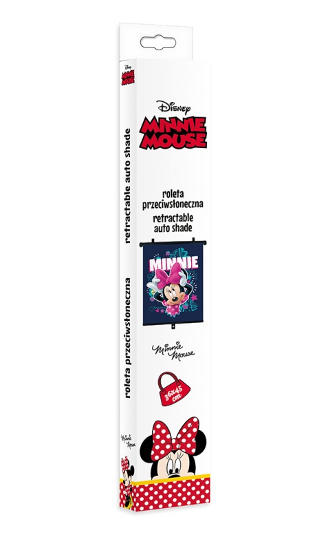 Roleta przeciwsłoneczna 36x45 MINNIW MOUSE 1szt. SEVEN 9309