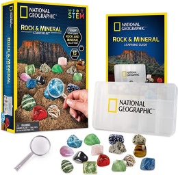 National Geographic: ROCK&MINERAL Zestaw startowy skał i mineralów JMW RTNGRM15