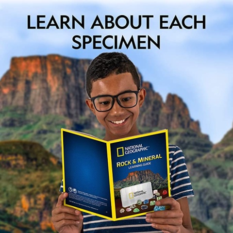 National Geographic: ROCK&MINERAL Zestaw startowy skał i mineralów JMW RTNGRM15