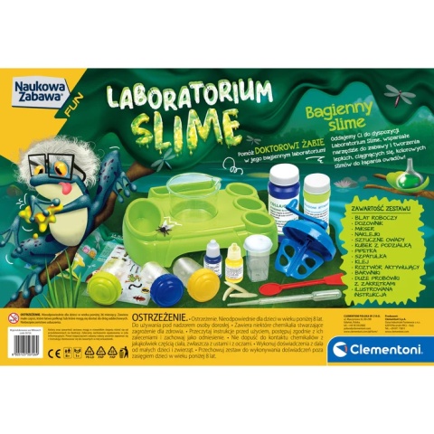 Naukowa Zabawa: Laboratorium Slime CLEMENTONI 50726