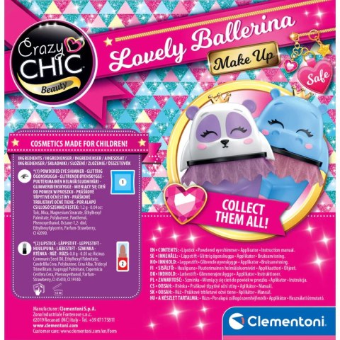 Crazy Chic: Kosmetyczka HIPCIA Kolekcja Balerina CLEMENTONI 18114