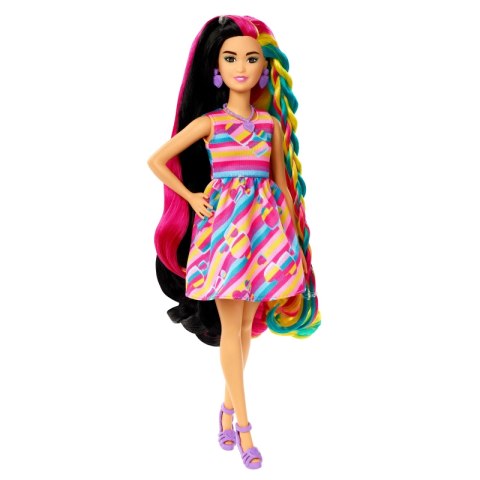 BARBIE Lalka Totally Hair SERCE z długimi włosami MATTEL HCM90