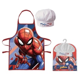 Fartuch kuchenny i czapka SPIDERMAN dla dzieci KIDS MV15877DT