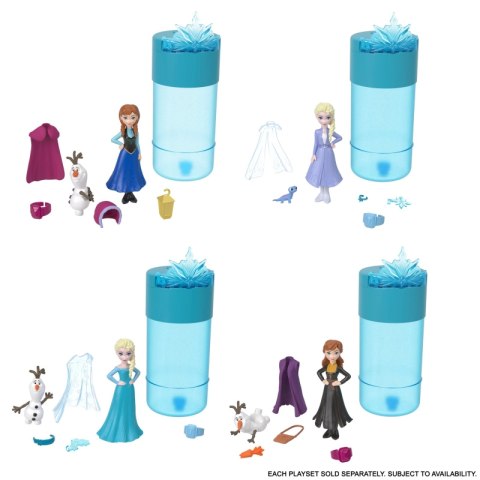 FROZEN Color Reveal Lalka KRAINA LODU s1 MATTEL HMB83