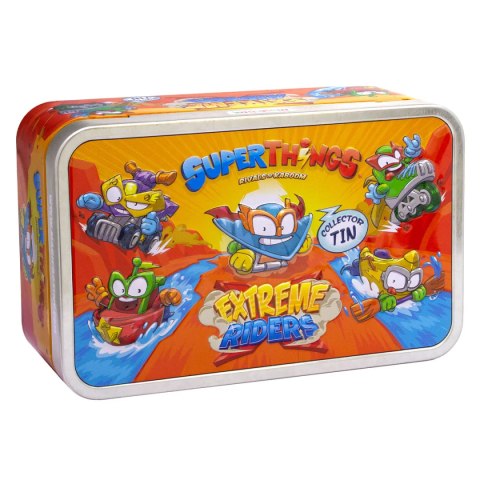 SUPERTHINGS Puszka TIN EXTREME RIDERS Figurka 5szt. MAGIC BOX PSTSD48TIN41