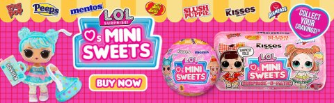 LOL Surprise Kula LOVES MINI SWEETS Lalka 1szt. S2 MGA 119609EUC