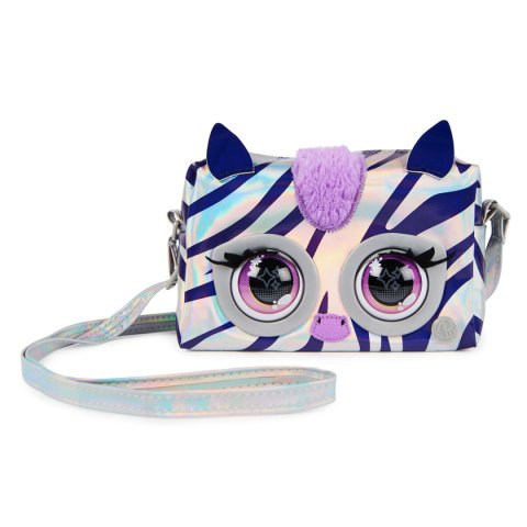 Torebka interaktywna PURSE PETS Metaliczna Rebel Stripez SPIN MASTER 6065582