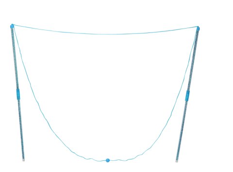 Zestaw LONG BUBBLES Długie Bańki Sznurek DUMEL DB50532