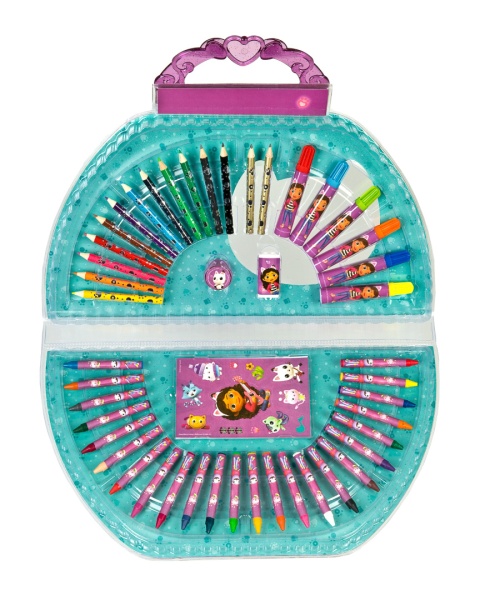 Zestaw do kolorowania KOCI DOMEK GABI 51el. UNDERCOVER GABY4221