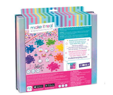 MAKE IT REAL Zestaw RAINBOWS PEARLS do tworzenia biżuterii 1729