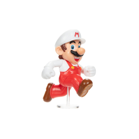 SUPER MARIO Figurka FIRE MARIO 6cm Nintendo s39 JAKKS PACIFIC 41577