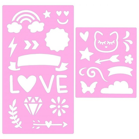 Zestaw Cienkopisów z szablonami TOP MODEL Cienkopisy DEPESCHE 11500