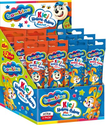 BAMBINO Klej HOKUS POKUS w tubie 45g 1szt. MAJEWSKI 004063