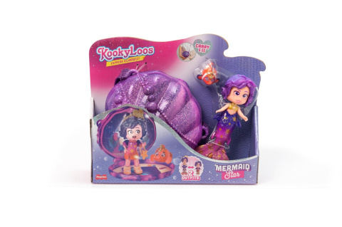 KOOKYLOOS Lalka Syrena STAR GWIAZDA Kooky Mermaids MAGIC BOX PKLSP104IN80
