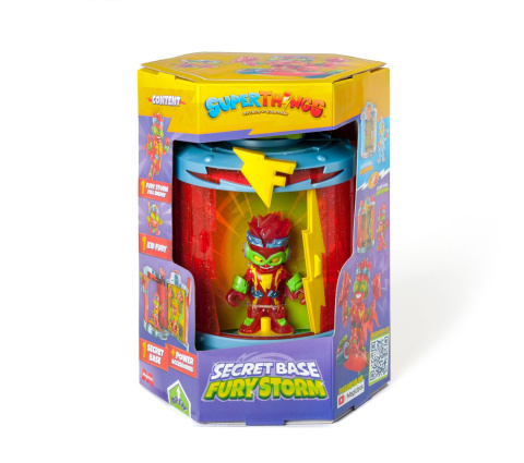SUPERTHINGS Figurka Sekret Baza FURY STORM Secret Base MAGIC BOX PSTSP116IN140
