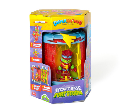 SUPERTHINGS Figurka Sekret Baza FURY STORM Secret Base MAGIC BOX PSTSP116IN140