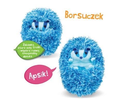 KULISIE Interaktywny Zwierzak BORSUCZEK Niebieski EPEE EP09458