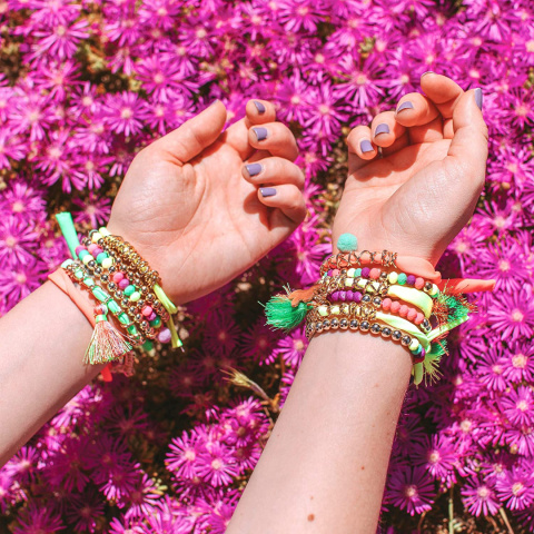 MAKE IT REAL Zestaw NEON BRITE do tworzenia bransoletek 1313