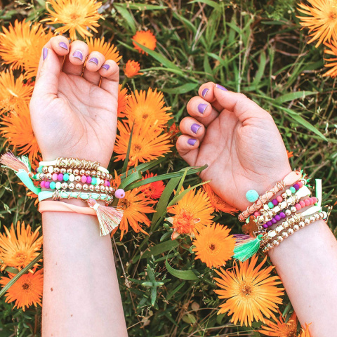 MAKE IT REAL Zestaw NEON BRITE do tworzenia bransoletek 1313