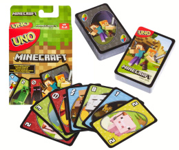 UNO Gra karciana UNO Minecraft MATTEL FPD61