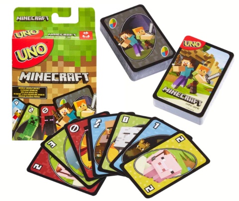 UNO Gra karciana UNO Minecraft MATTEL FPD61