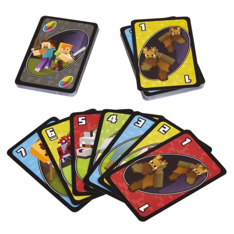UNO Gra karciana UNO Minecraft MATTEL FPD61