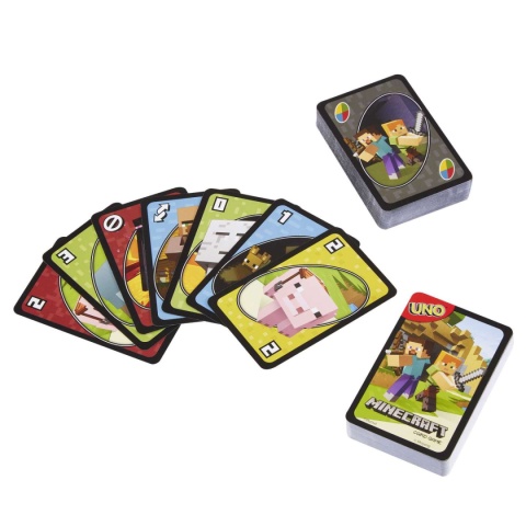 UNO Gra karciana UNO Minecraft MATTEL FPD61