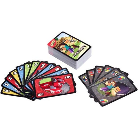 UNO Gra karciana UNO Minecraft MATTEL FPD61
