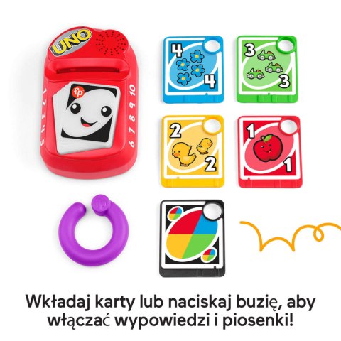 Uczące UNO dla najmłodszych FISHER PRICE HHH91