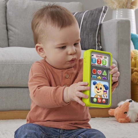 SMARTFONIK 2w1 Przesuwaj i Ucz się FISHER PRICE HNL43