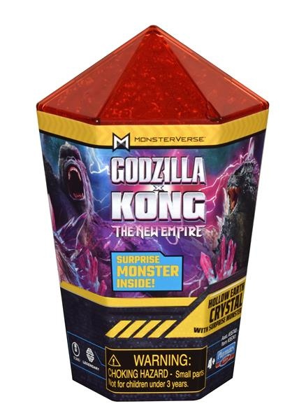 GODZILLA x KONG Kryształ Ziemi z potworem Figurka Niespodzianka 5cm 1szt. PLAYMATES 35741