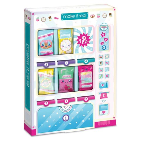 MAKE IT REAL Zestaw Bransoletek AUTOMAT Z PRZEKĄSKAMI Zabawka Kreatywna 1709