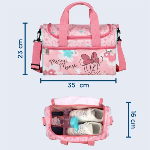 Torba plażowa sportowa MYSZKA MINNIE MOUSE 35x23cm UNDERCOVER MIUX7252