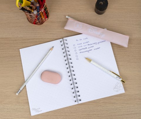 Zestaw Notes MYSZKA MINNIE MOUSE z długopisem i ołówkiem UNDERCOVER MIDH2144