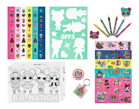 Zestaw kreatywny LOL SURPRISE Jajko Niespodzianka Duże UNDERCOVER LOMO3959