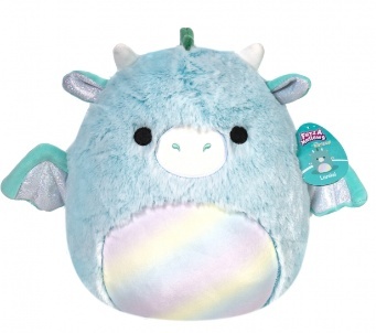 SQUISHMALLOWS FUZZAMALLOW Maskotka LORELAI Pluszak Włochaty 30cm JAZWARES SQCR05614