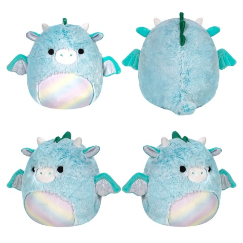 SQUISHMALLOWS FUZZAMALLOW Maskotka LORELAI Pluszak Włochaty 30cm JAZWARES SQCR05614