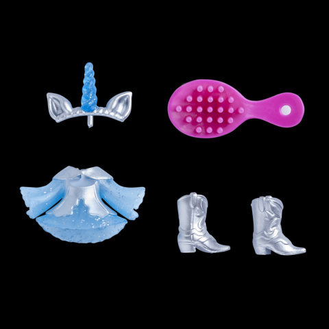 Zestaw Figurka KOOKYLOOS RAINBOW UNICORN Laleczka IRIS + Jednorożec RAINBOW BOX PKLSP104IN130