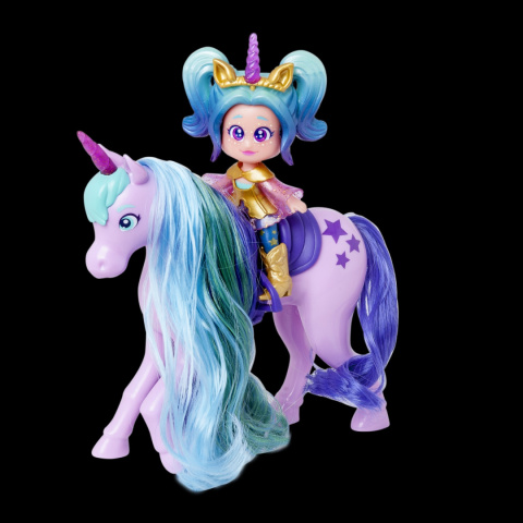 Zestaw Figurka KOOKYLOOS STAR UNICORN Laleczka AURORA + Jednorożec STAR BOX PKLSP104IN120