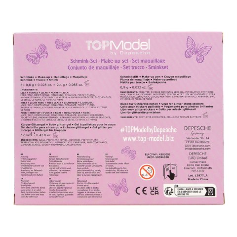 Zestaw do makijażu TOP MODEL FAIRY LOVE Make Up DEPESCHE 12877