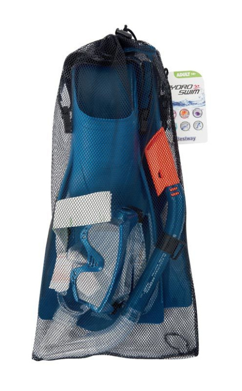 Zestaw do pływania PŁETWY MASKA RURKA do nurkowania BESTWAY 25020