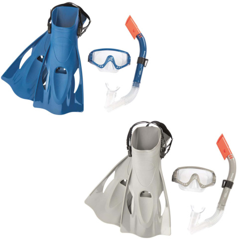 Zestaw do pływania PŁETWY MASKA RURKA do nurkowania BESTWAY 25020