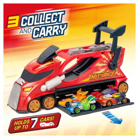 T-RACERS MIX N RACE Pojazd THUNDER TRUCK Ciężarówka Wyrzutnia MAGIC BOX PTRSP114IN10