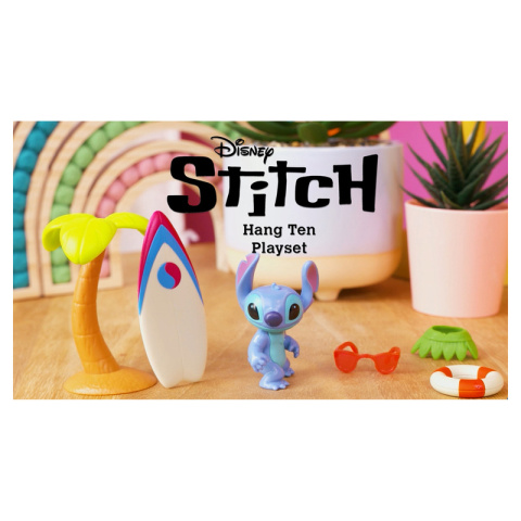 STITCH Zestaw Figurka SURFERA STITCH 5cm JUST PLAY 46272