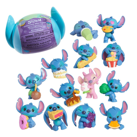 STITCH Minifigurka Niespodzianka STITCH Figurka w Kapsule 5cm JUST PLAY 46288