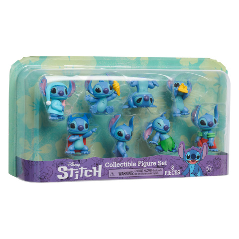 STITCH Zestaw Figurek STITCH Figurka 8pak 5cm JUST PLAY 46254
