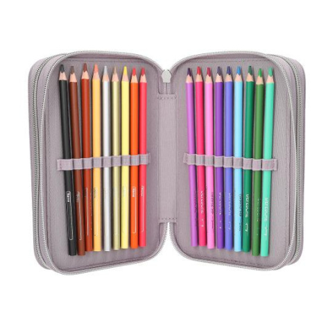 Piórnik MISS MELODY FANTASY HORSES Potrójny z wyposażeniem DEPESCHE 13126