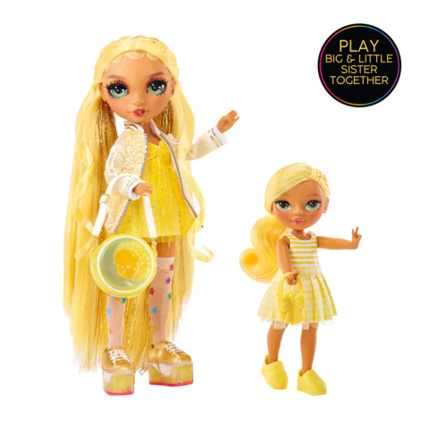 RAINBOW HIGH LITTLES Lalka DAISY MADISON + ZWIERZĄTKO Mała Ruchoma Lalka MGA 531227EUC