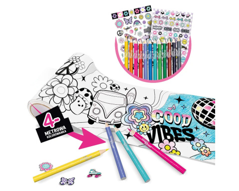 STYLE4EVER Zestaw PROJEKT DEKO Rolka do dekorowania EPEE EP60182